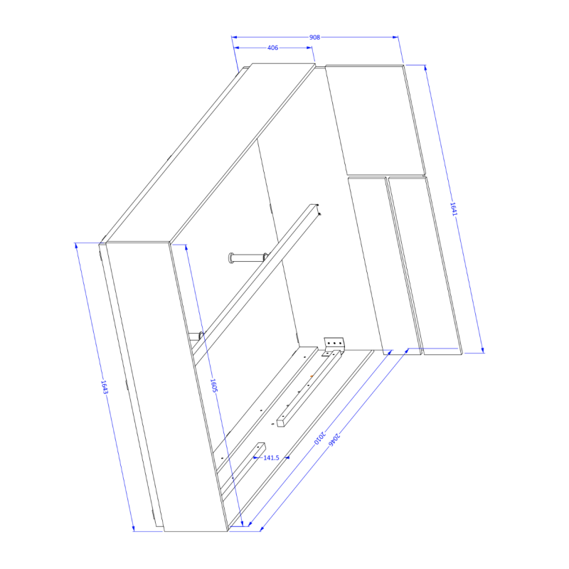 Lit LUNA Moderne et élégant