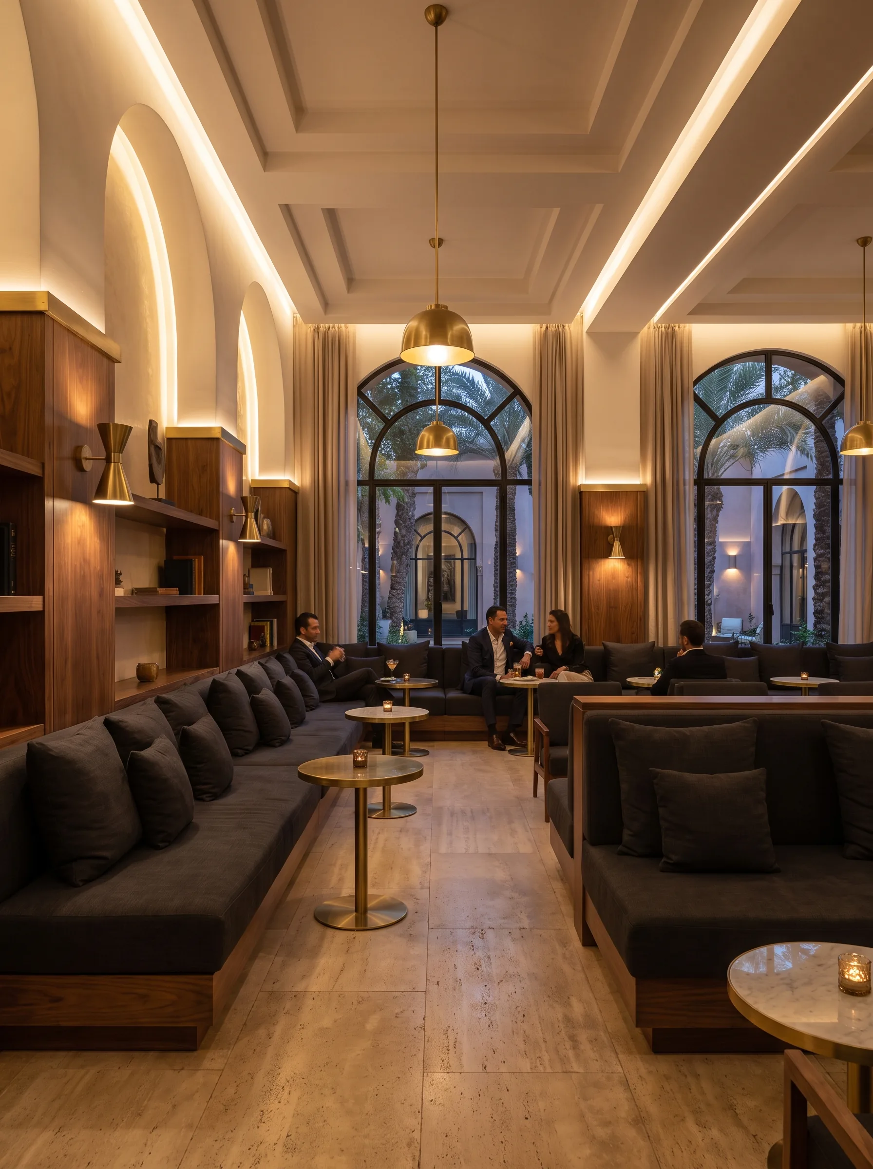 Espace professionnel — hôtel ou restaurant — aménagé par Maison Benikhlef.