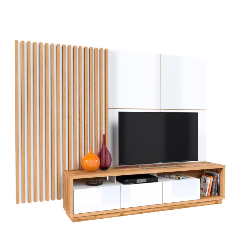 Ensemble mural TV ALVINA