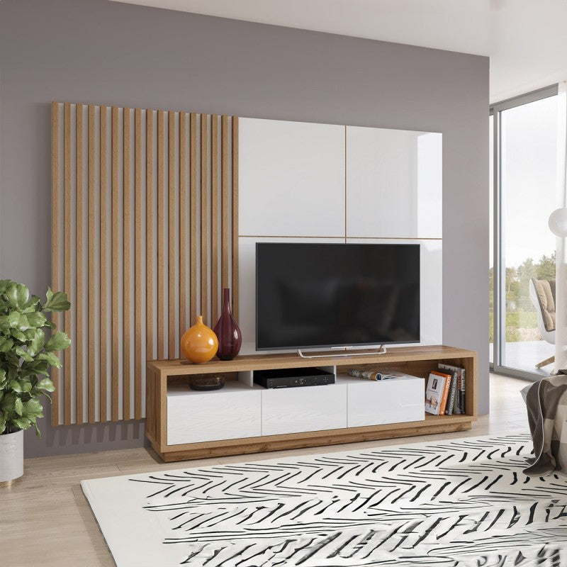 Ensemble mural TV ALVINA