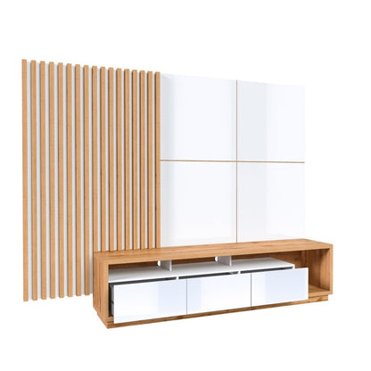 Ensemble mural TV ALVINA